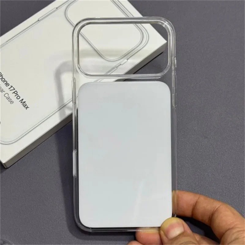 Crystal Transparent Magnetic Phone Case — Shockproof Clear Cover, Anti-Fingerprint, Anti-Scratch, Dustproof, Lightweight Full Protection for Wireless Charging