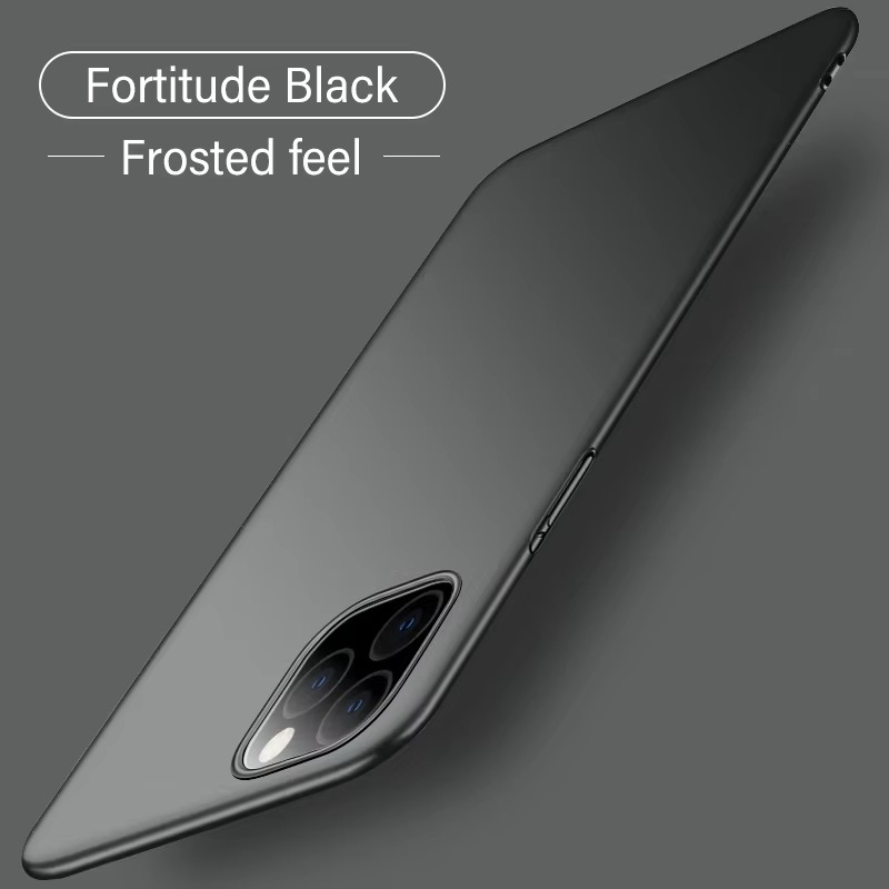 Luxury Matte Hard PC iPhone Case — Shockproof Slim Full Coverage, Anti-Fingerprint, Anti-Scratch, Dustproof, Lightweight Ultra-Thin Back Cover
