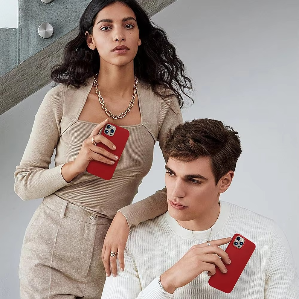 Luxury Matte Hard PC iPhone Case — Shockproof Slim Full Coverage, Anti-Fingerprint, Anti-Scratch, Dustproof, Lightweight Ultra-Thin Back Cover