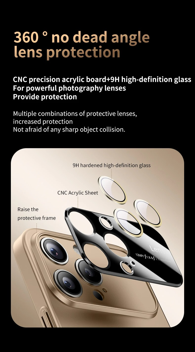 Luxury Matte Magnetic iPhone Case — Magsafe Camera Protection, Shockproof Hard Thin Cover, Anti-Fingerprint, Anti-Scratch, Dustproof Non-Slip Bumper