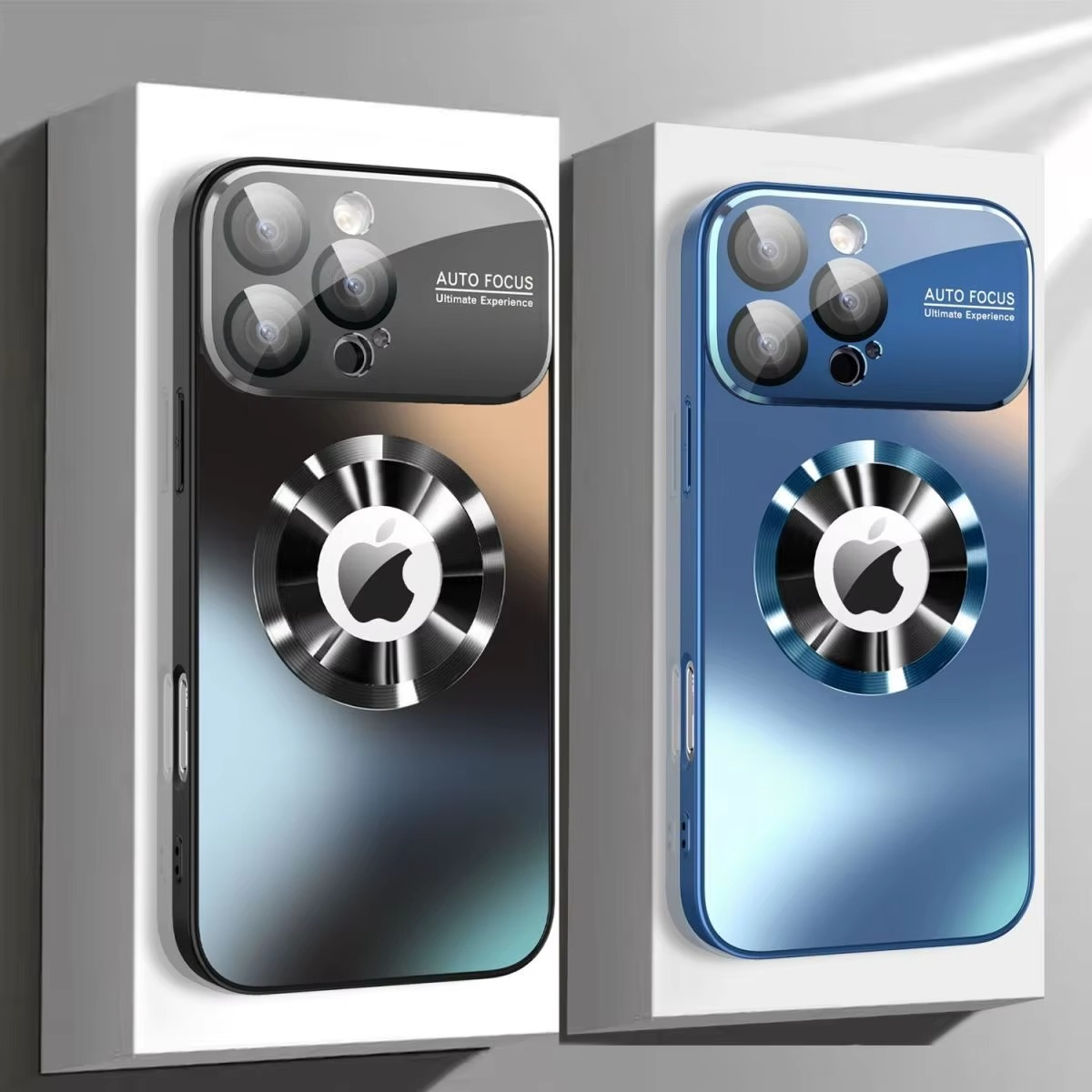 Luxury Titanium Metallic Matte iPhone Case — Magnetic Magsafe Compatible, Lens Protection, Anti-Fingerprint, Anti-Scratch, Dustproof, Lightweight Cover