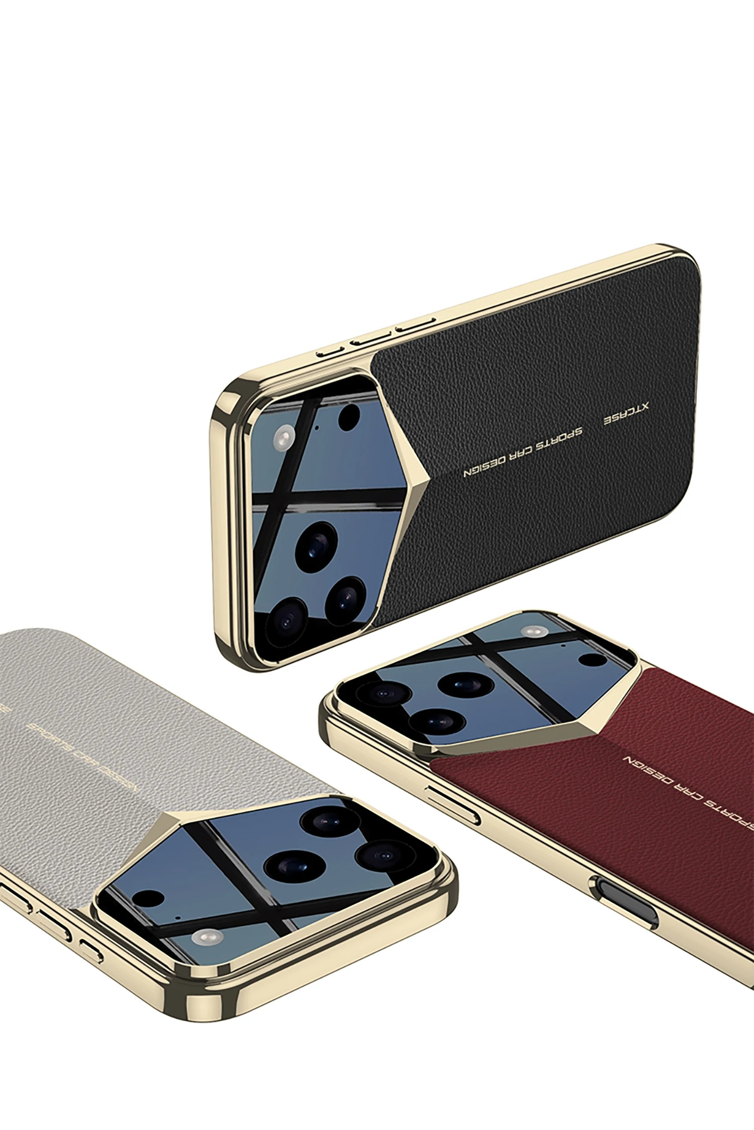 Luxury Ultra-Thin Leather iPhone Case — Raised Camera Lens Protection, Shock-Resistant Slim Cover with Anti-Fingerprint Finish