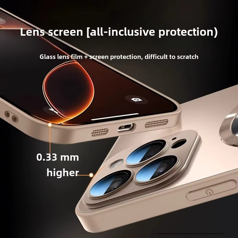 Luxury iPhone Case MagSafe Compatible Matte Cover — Magnetic Shockproof Design with Camera Protection, Wireless Charging Support, Slim Anti-Fingerprint Finish