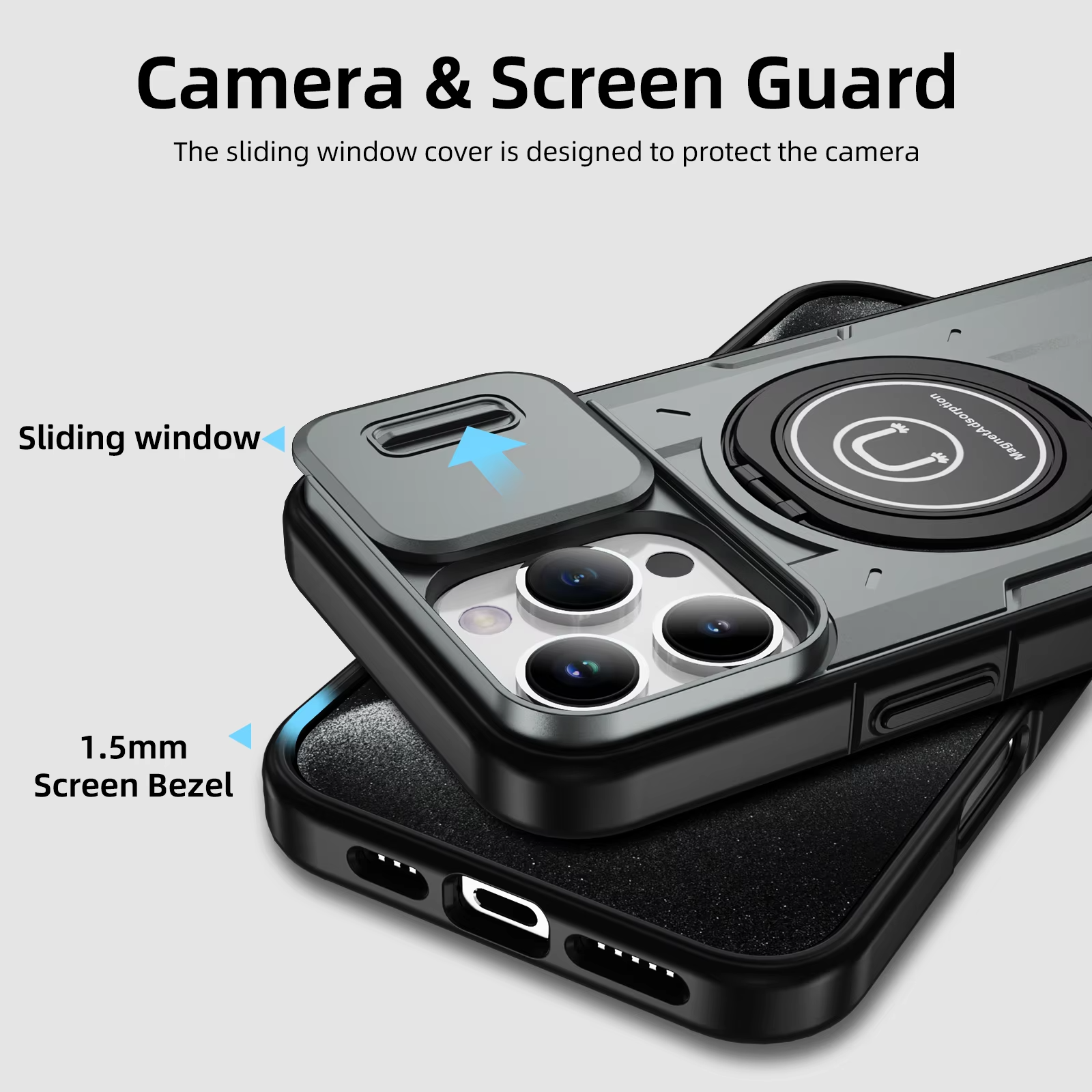 Luxury iPhone Case Plating Leather Back Cover — Full Lens Protection, Shockproof Anti-Fingerprint Scratch-Resistant Slim Design