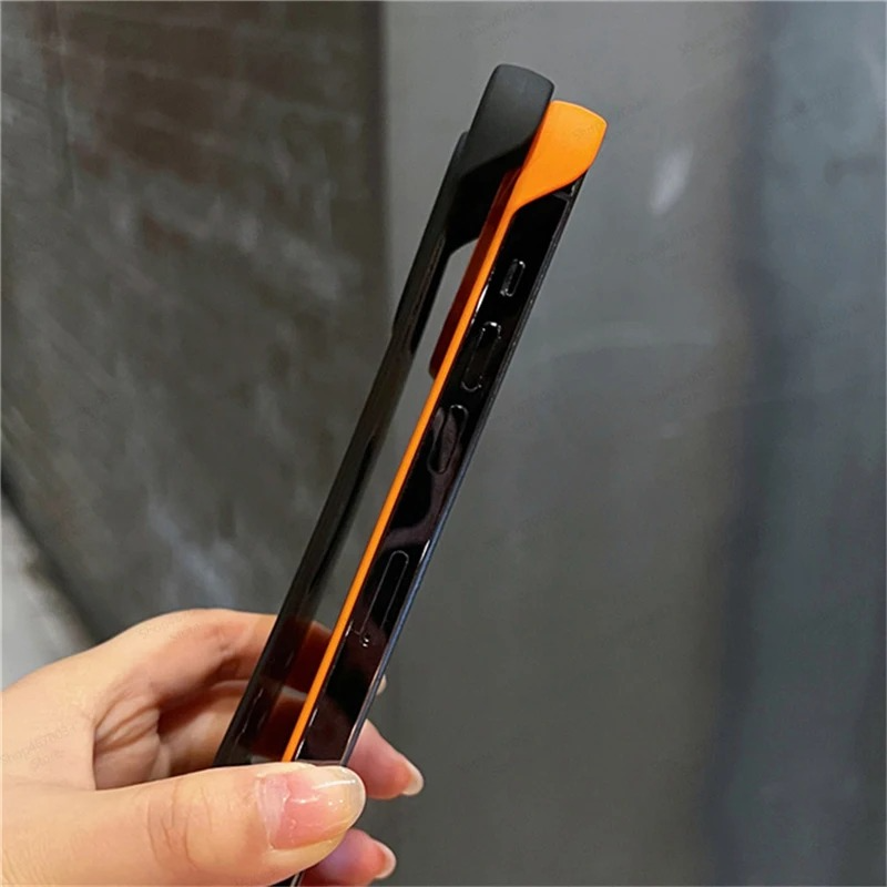 Luxury iPhone Frameless Slim Matte Case — Hard Back Cover with Shockproof Protection, Lightweight Anti-Fingerprint Scratch-Resistant Design, Transparent Minimalist Style