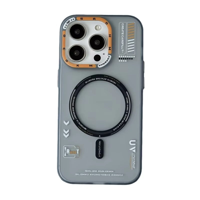 Luxury iPhone MagSafe Case Frosted Matte Cover — Magnetic Wireless Charging Compatible, Dual Layer Fall Protection, Anti-Fingerprint Scratch-Resistant Design