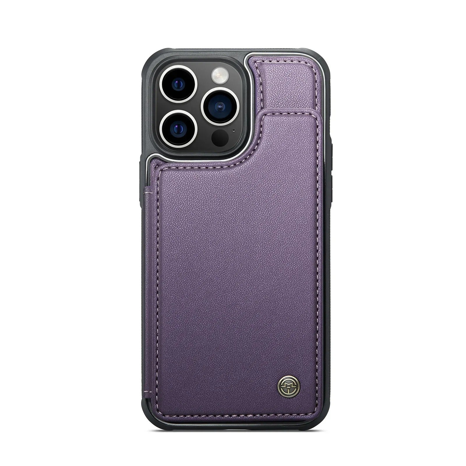 Luxury iPhone Magnetic Flip Wallet Case — PU Leather Cover with Card Holder, Shockproof Anti-Fingerprint Protection, Non-Slip Full Body Design