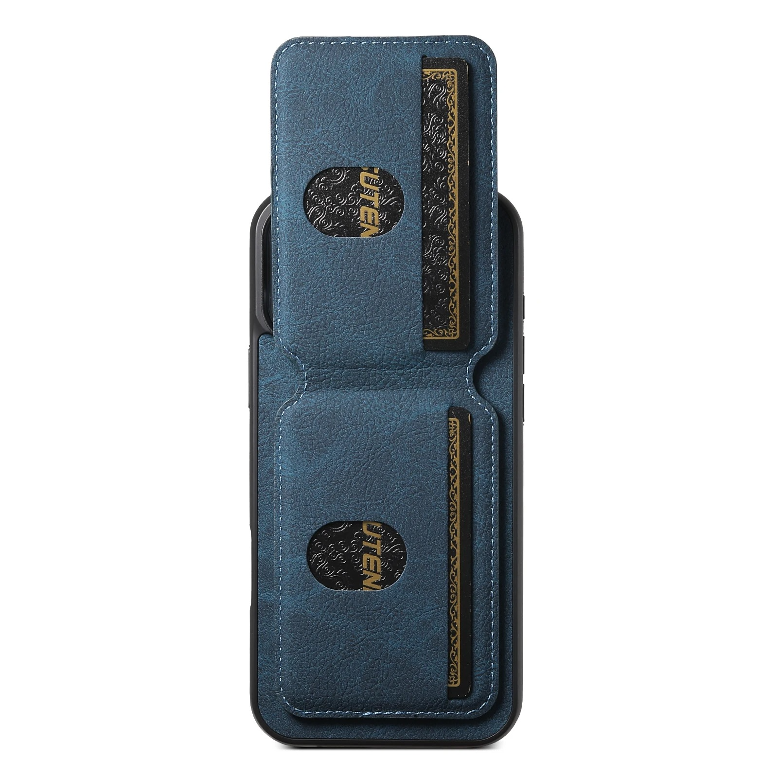 Luxury iPhone PU Leather Wallet Case with Card Holder — Magnetic Stand Cover, Shockproof Protection, Non-Slip Design, Stylish Pocket Phone Cover