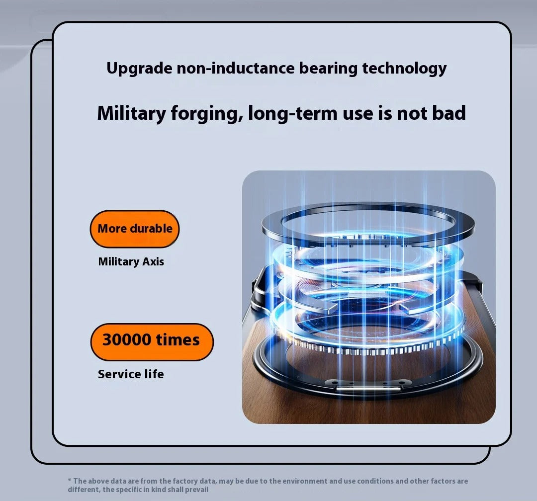 Luxury iPhone Solid Wood MagSafe Case — 360° Rotatable Stand Ring, Aluminum Alloy Bumper, Slim Shockproof Non-Slip Protective Cover