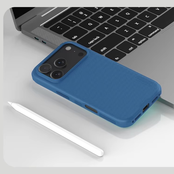 Premium Shockproof iPhone Case — Airbag Drop Protection, Anti-Scratch Frosted PC+TPU Tough Cover with Non-Slip Texture and Raised Edges