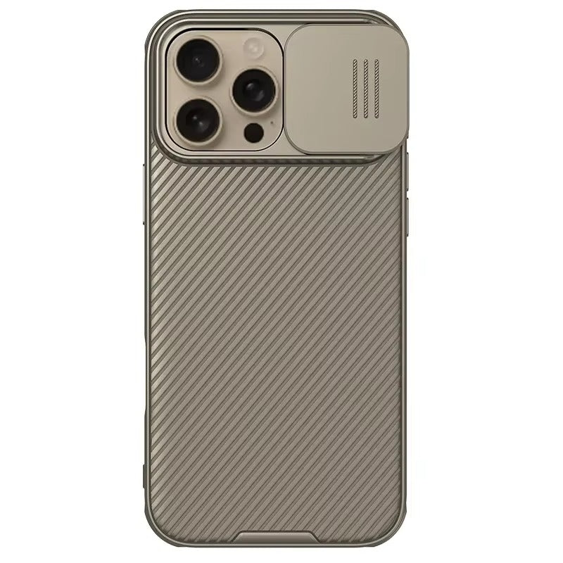 Rugged iPhone CamShield Pro Magnetic Case — Sliding Camera Protection, Tough TPU+PC Shell, Durable Shockproof Cover