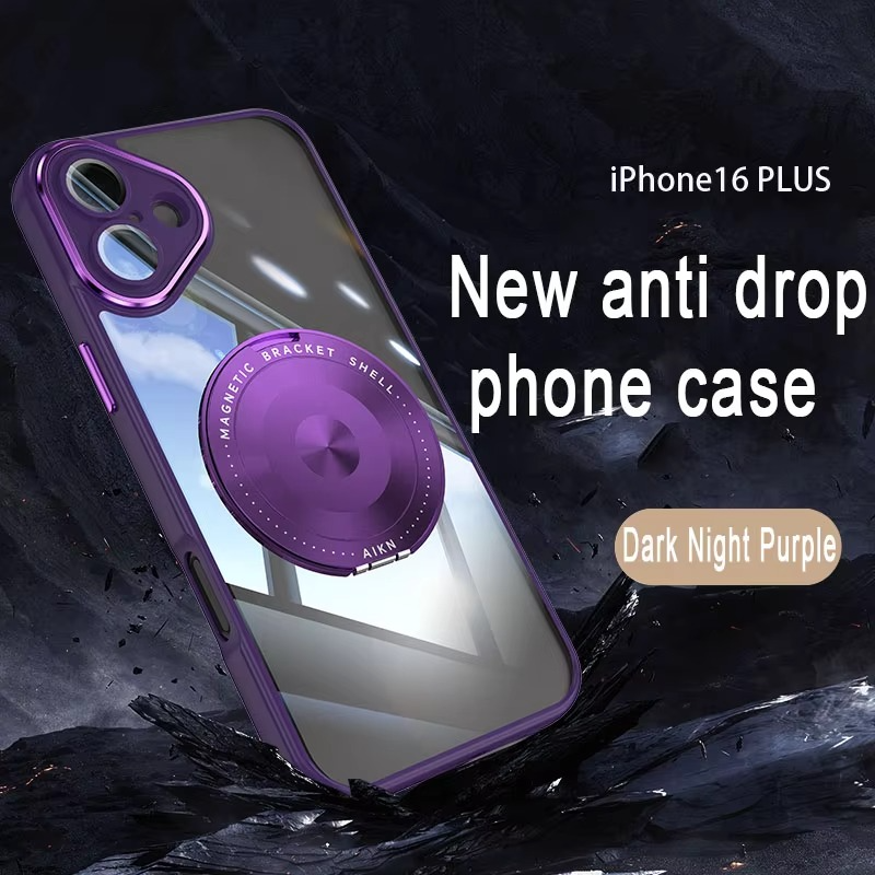 Premium Clear MagSafe iPhone Case — Neon Bumper Shockproof Armor, Wireless Charging Compatible, Anti-Scratch Transparent Protective Cover