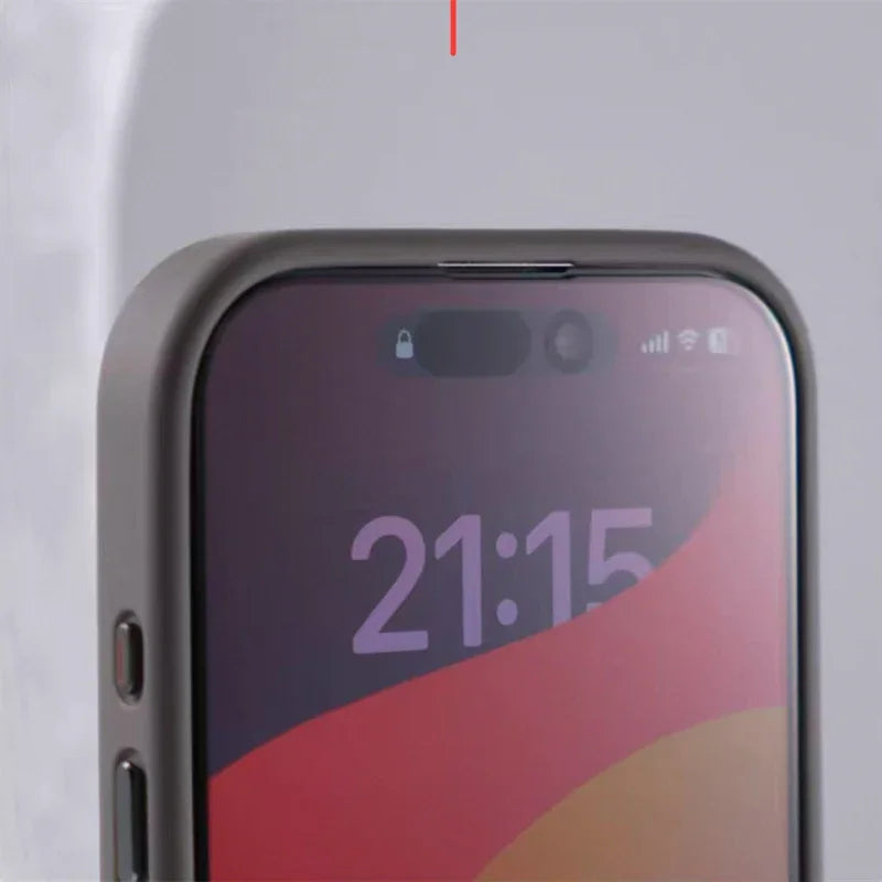 Luxury Magnetic MagSafe iPhone Case Shockproof with Large Window Camera Protection, Carbon Fiber Texture, Anti-Fingerprint Non-Slip Cover