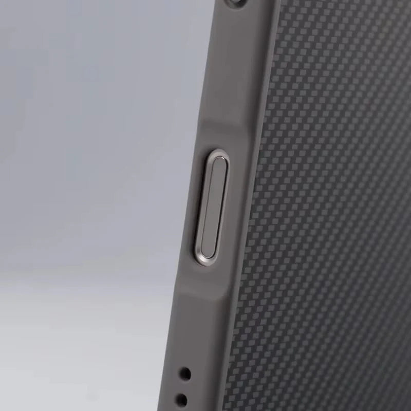 Luxury Magnetic MagSafe iPhone Case Shockproof with Large Window Camera Protection, Carbon Fiber Texture, Anti-Fingerprint Non-Slip Cover