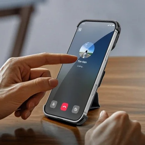 Luxury Magnetic Wallet iPhone Case — Card Holder with Stand, Wireless-Charging Compatible Genuine Leather Bumper Protective Cover