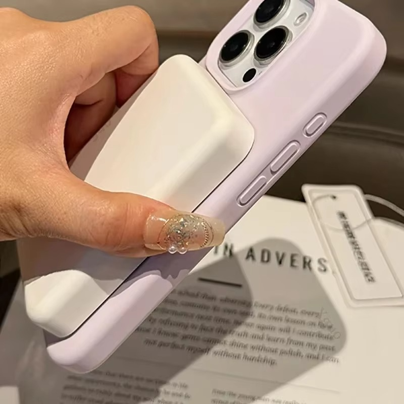 Luxury Magnetic iPhone Case — Liquid Silicone Matte Shockproof Bumper, Wrist Strap Lanyard, Anti-Fingerprint, Anti-Scratch, Dustproof, Non-Slip