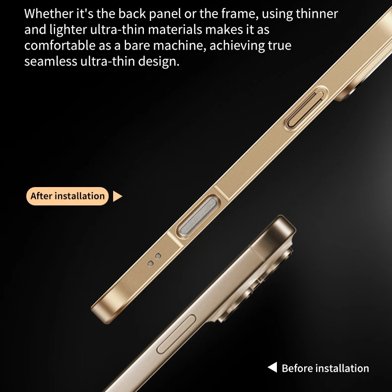 Luxury Matte Magnetic iPhone Case — Magsafe Camera Protection, Shockproof Hard Thin Cover, Anti-Fingerprint, Anti-Scratch, Dustproof Non-Slip Bumper