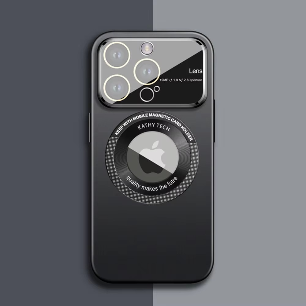 Luxury Matte Magnetic iPhone Case — Magsafe Wireless Charging, Shockproof Bumper with Camera Lens Protection, Anti-Fingerprint, Non-Slip Silicone Cover