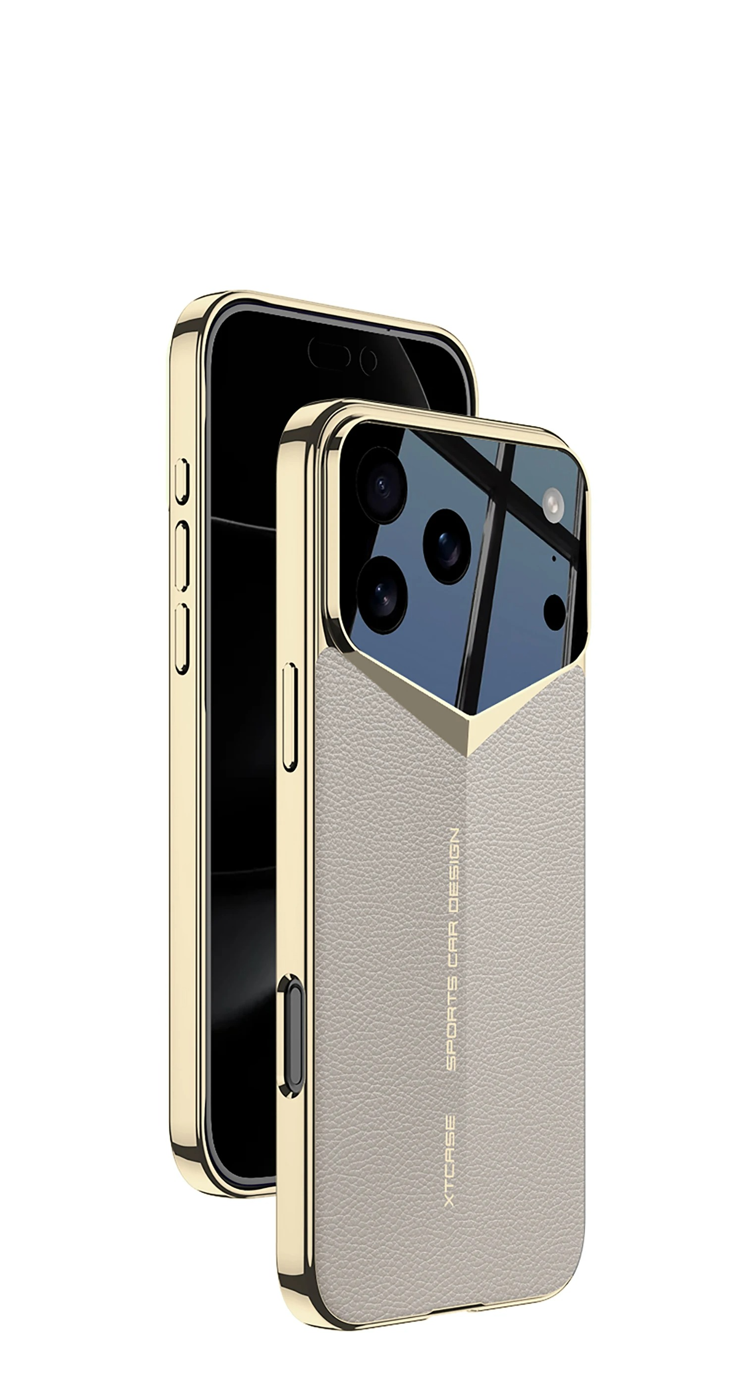 Luxury Ultra-Thin Leather iPhone Case — Raised Camera Lens Protection, Shock-Resistant Slim Cover with Anti-Fingerprint Finish