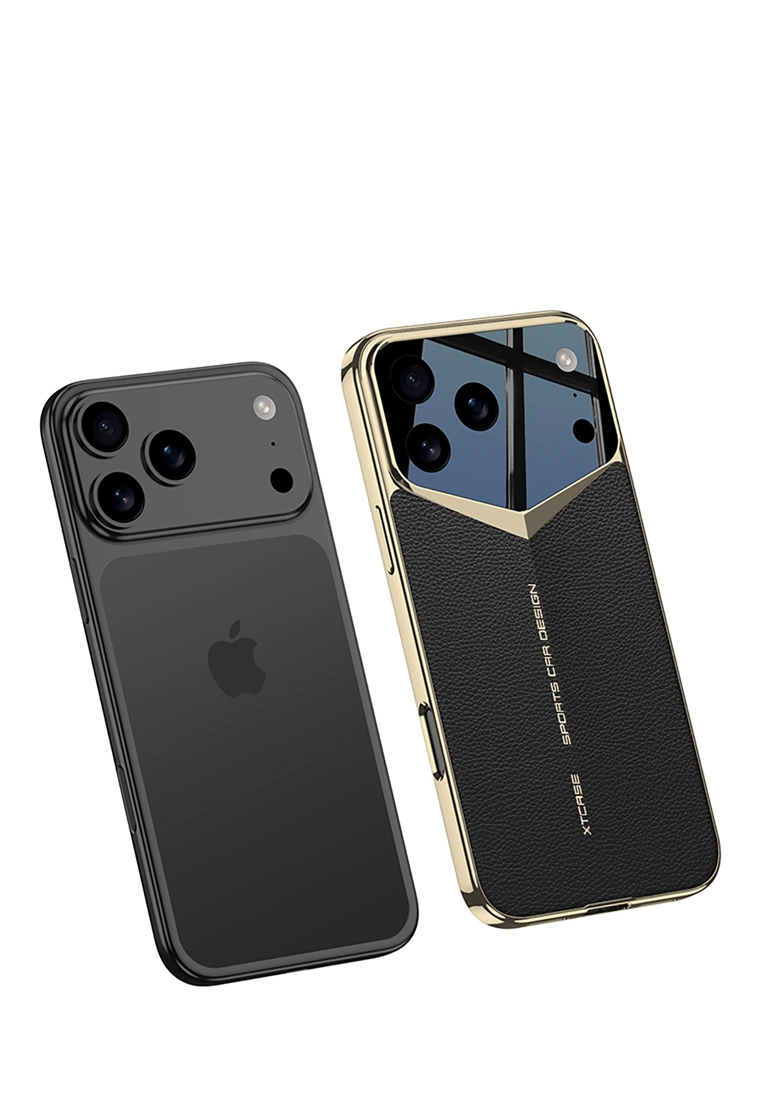 Luxury Ultra-Thin Leather iPhone Case — Raised Camera Lens Protection, Shock-Resistant Slim Cover with Anti-Fingerprint Finish