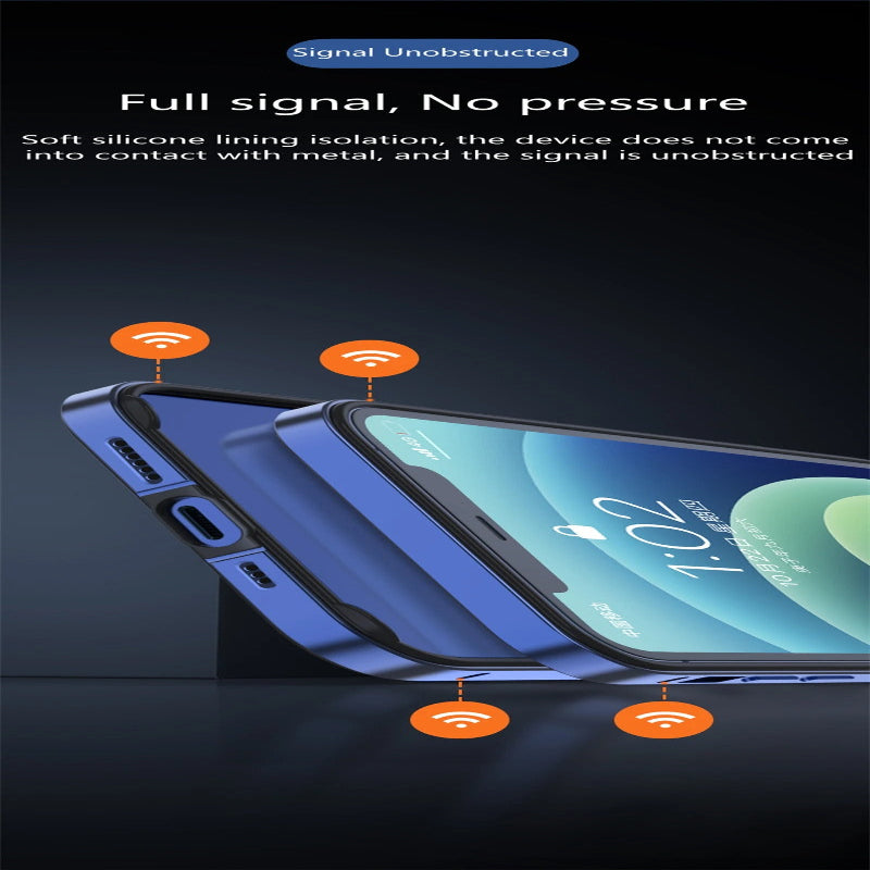 Luxury iPhone Bumper Case Thin Aluminum Alloy Frame — Lightweight Metal Protective Cover, Slim Anti-Fingerprint Design, Durable Back Accessories