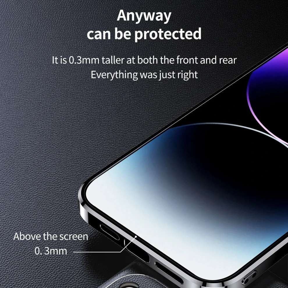 Luxury iPhone Case Genuine Cowhide Leather Back Cover — Full Camera Lens Protection, Plated Edges, Anti-Fingerprint Matte Finish, Wireless Charging Compatible