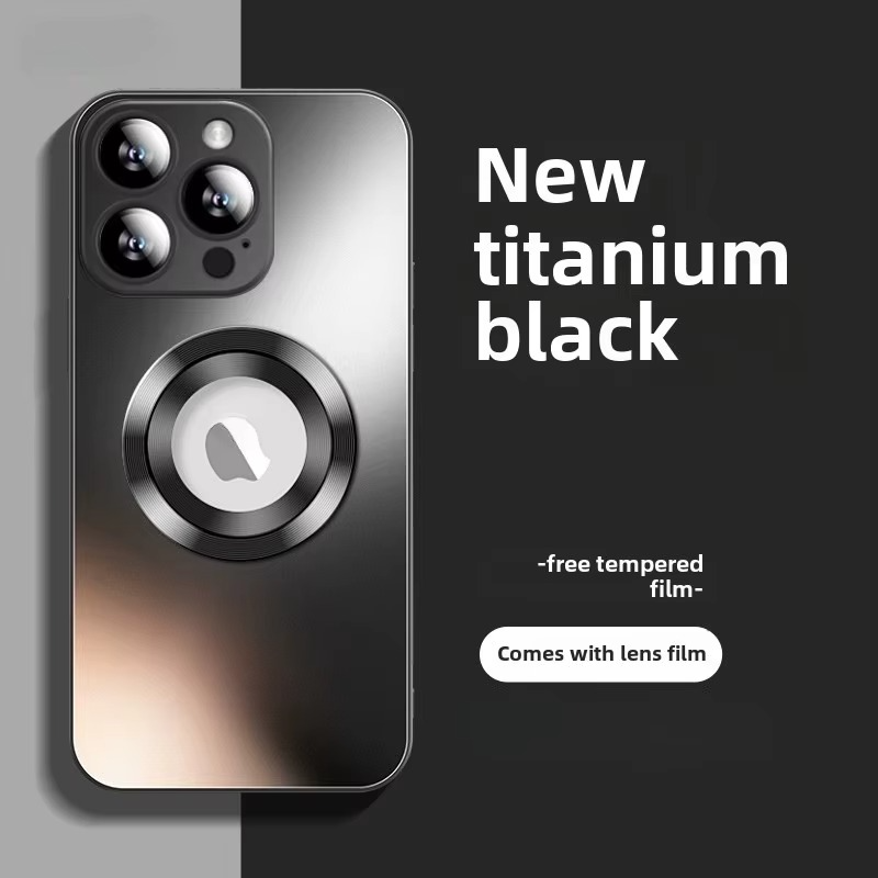 Luxury iPhone Case MagSafe Compatible Matte Cover — Magnetic Shockproof Design with Camera Protection, Wireless Charging Support, Slim Anti-Fingerprint Finish