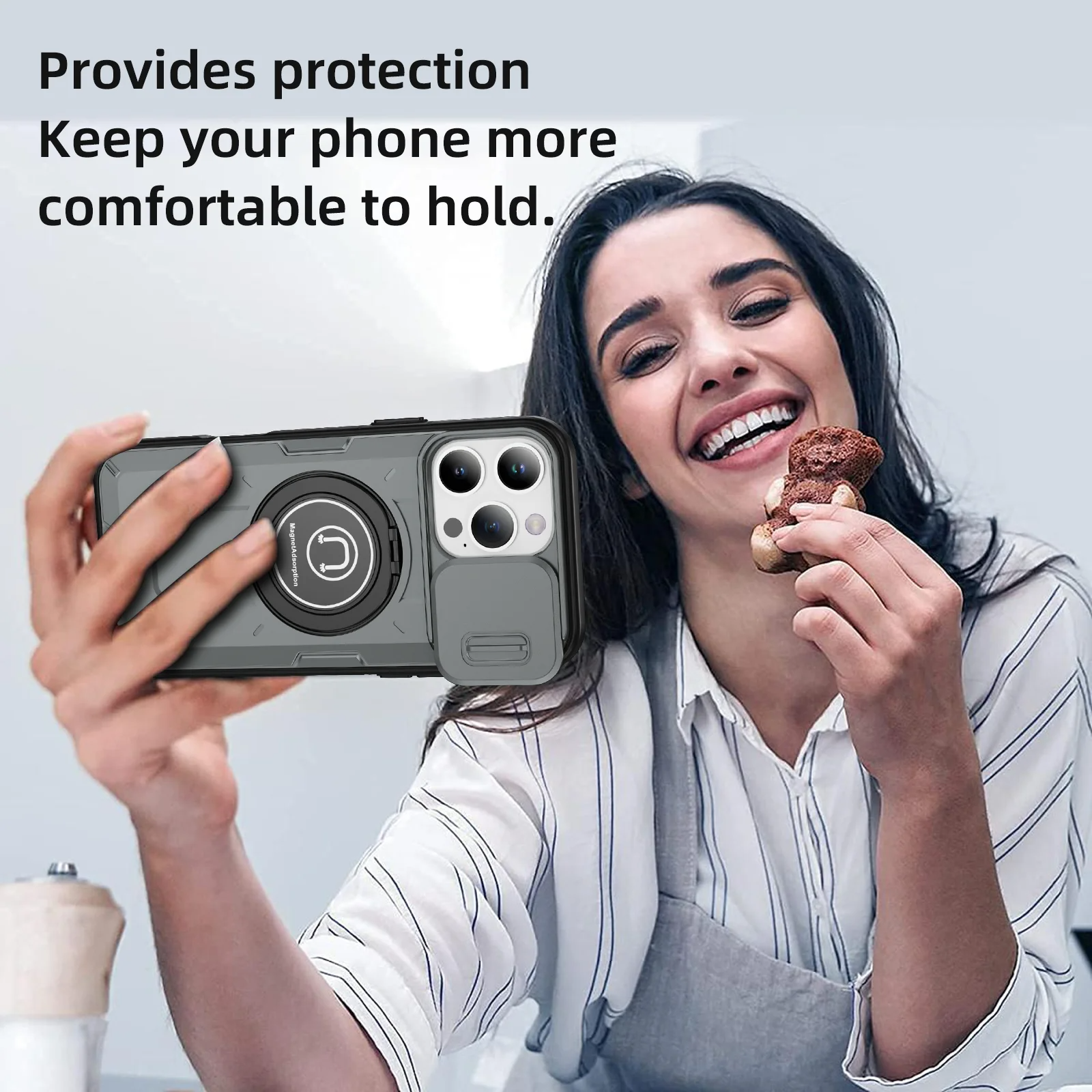 Luxury iPhone Case Plating Leather Back Cover — Full Lens Protection, Shockproof Anti-Fingerprint Scratch-Resistant Slim Design