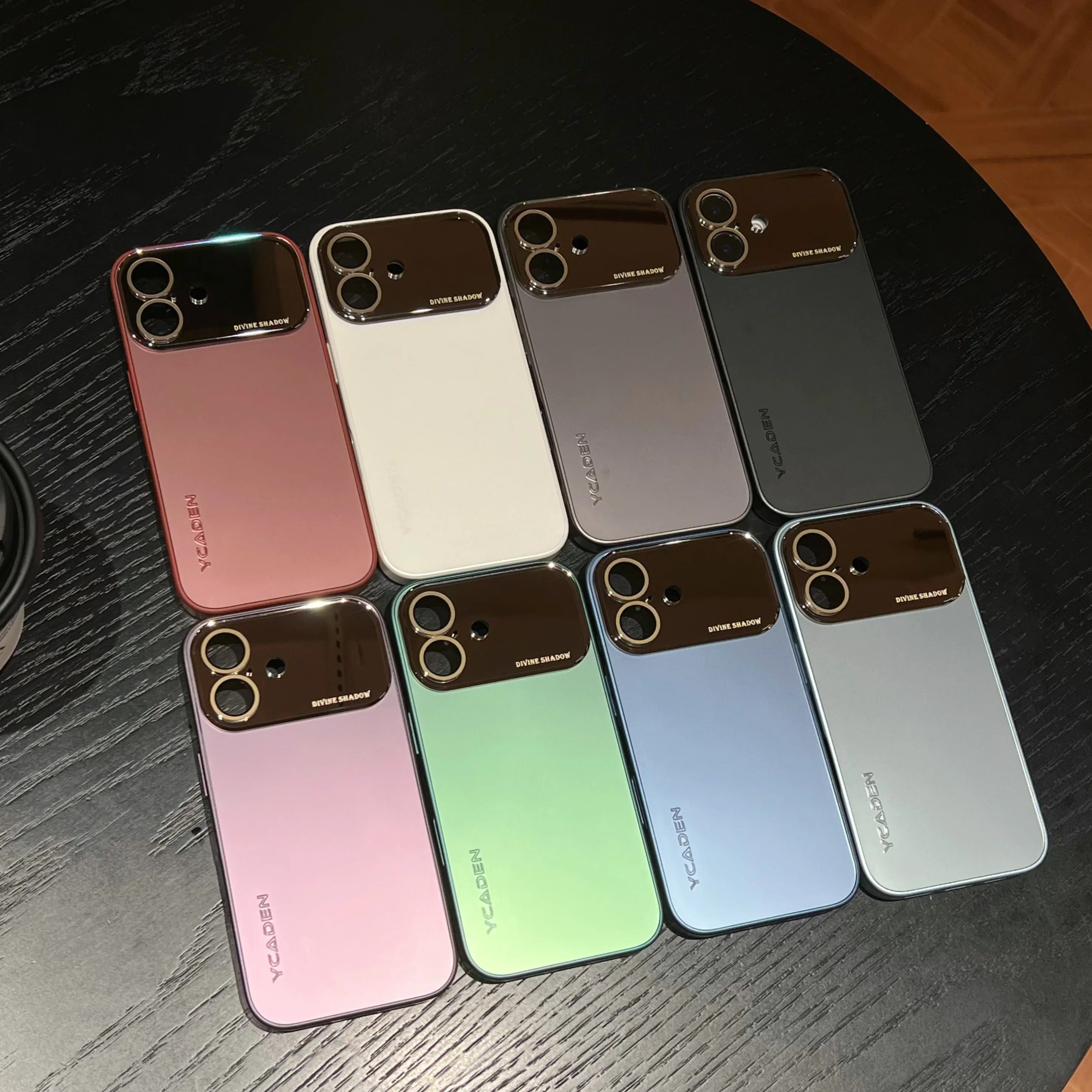 Luxury iPhone Case Slim Shockproof Screen Protection — Large Window Matte Electroplated Cover, Anti-Fingerprint TPU Design, Scratch-Resistant Full Protection