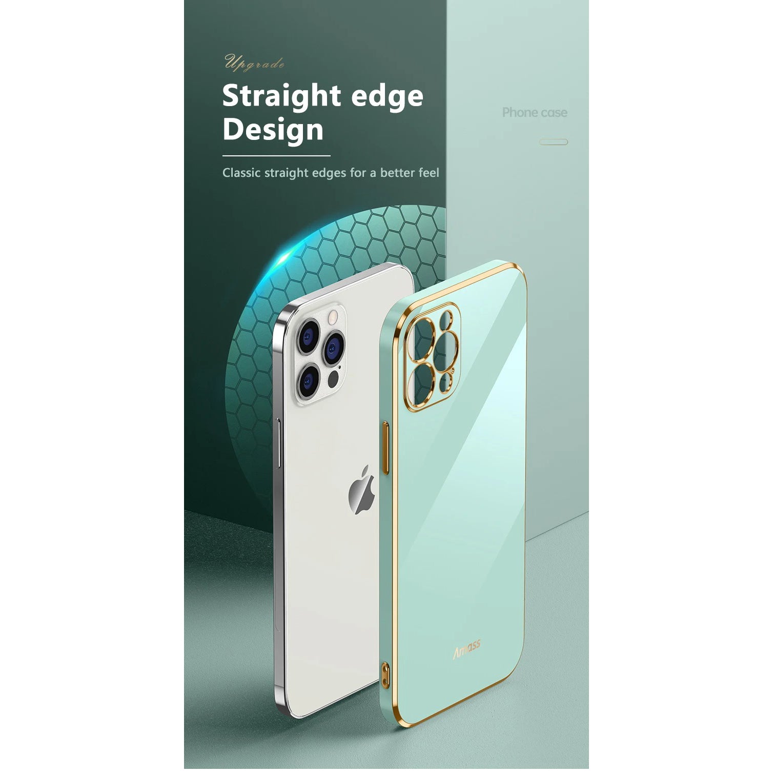 Luxury iPhone Case Soft Silicone Plating Cover — Solid Color Design, Slim Shockproof Protection, Flexible Anti-Scratch Finish, Lightweight and Stylish