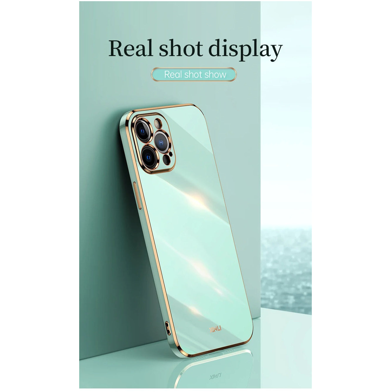 Luxury iPhone Case Soft Silicone Plating Cover — Solid Color Design, Slim Shockproof Protection, Flexible Anti-Scratch Finish, Lightweight and Stylish