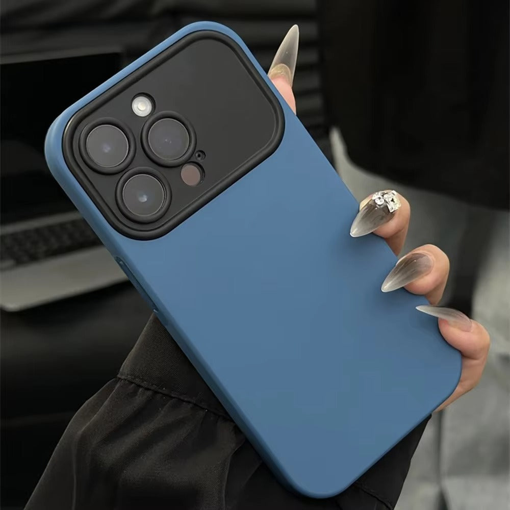 Luxury iPhone Silicone Candy Case — Soft Shockproof Full Coverage Design, Camera Protection, Matte Anti-Fingerprint Scratch-Resistant Non-Slip Finish