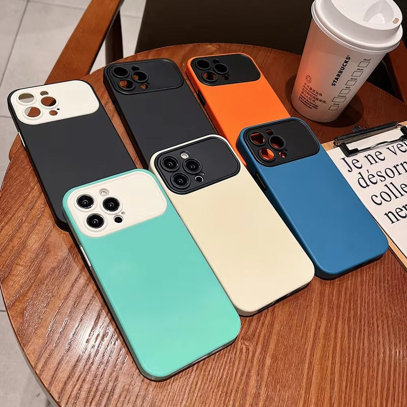 Luxury iPhone Silicone Candy Case — Soft Shockproof Full Coverage Design, Camera Protection, Matte Anti-Fingerprint Scratch-Resistant Non-Slip Finish