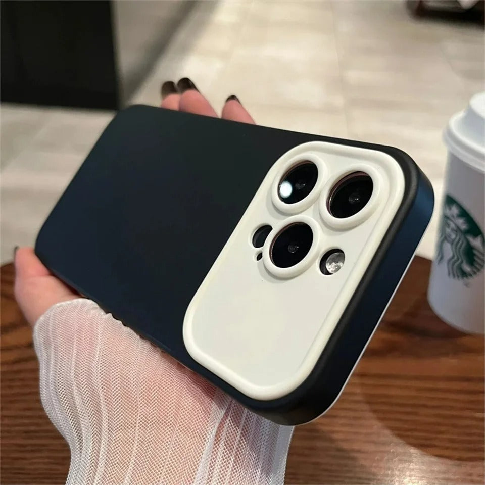 Luxury iPhone Silicone Candy Case — Soft Shockproof Full Coverage Design, Camera Protection, Matte Anti-Fingerprint Scratch-Resistant Non-Slip Finish