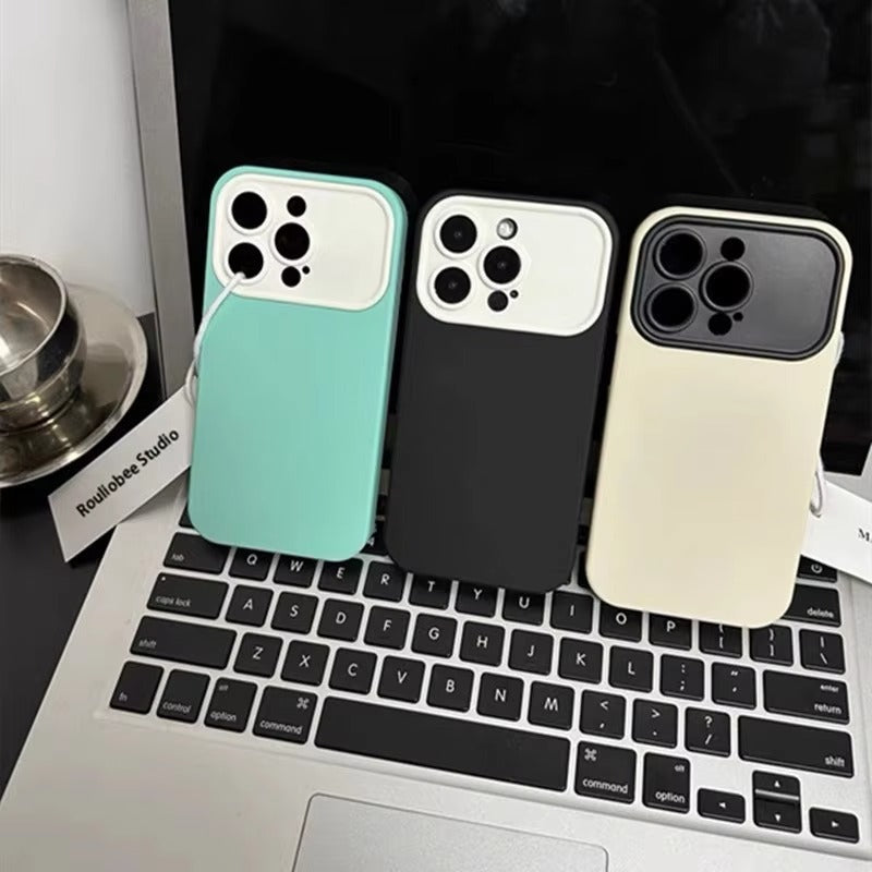 Luxury iPhone Silicone Candy Case — Soft Shockproof Full Coverage Design, Camera Protection, Matte Anti-Fingerprint Scratch-Resistant Non-Slip Finish