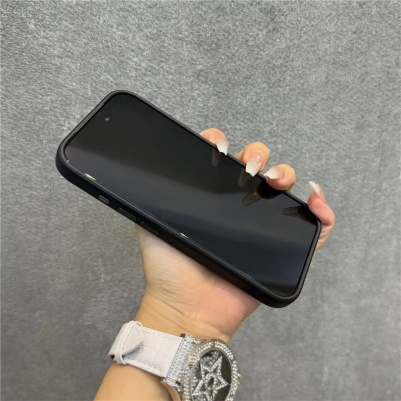 Rugged Magnetic iPhone Case Shockproof Camera Protection — Matte Hybrid Armor Cover with Active Touch Buttons, Anti-Fingerprint Hard Shell