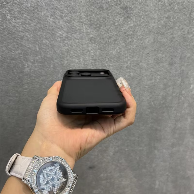 Rugged Magnetic iPhone Case Shockproof Camera Protection — Matte Hybrid Armor Cover with Active Touch Buttons, Anti-Fingerprint Hard Shell