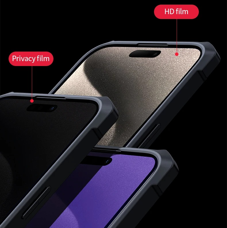 Shockproof Magnetic Clear iPhone Case — Acrylic + TPU Hybrid Back Cover with Anti-Fingerprint Grip and Camera Protection