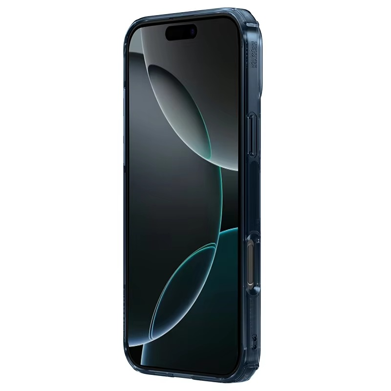 Ultra-Slim Magnetic iPhone Case — Transparent Hybrid TPU+PC Cover with Anti-Drop Airbag Protection, Shockproof Anti-Fingerprint Design